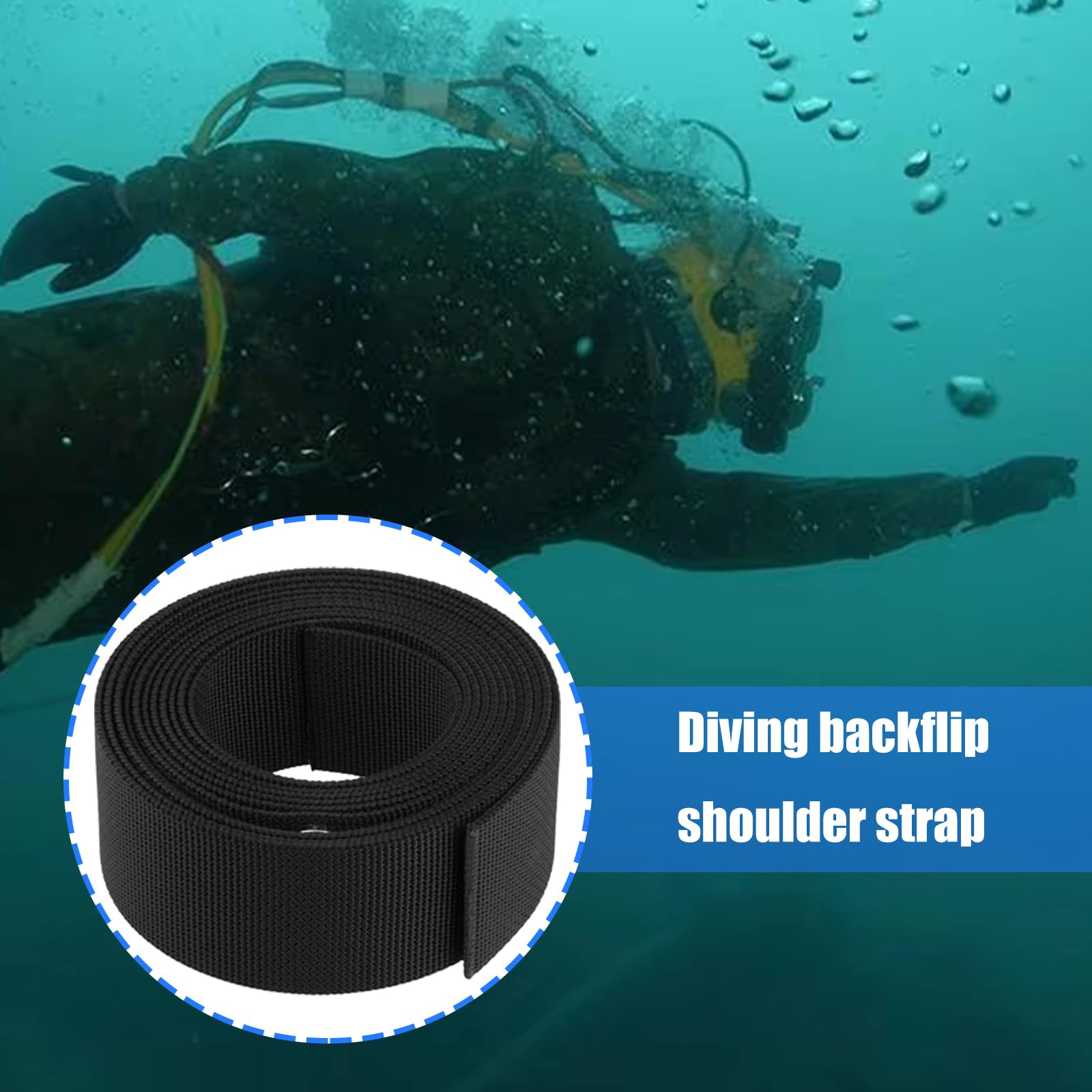 3, 5 m Scubas Diving Bleigürtel Backplate Harness Schnorcheln Gurtband Bleigurt Gürtel Backplane Zubehör Enduring Scubas Diving Belt