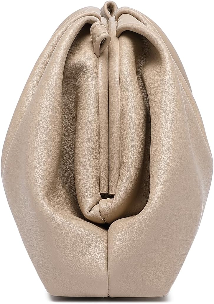 Soft PU Leather Clutch Purses for Women Formal Elegant Luxurious Evening Bag - Image 6