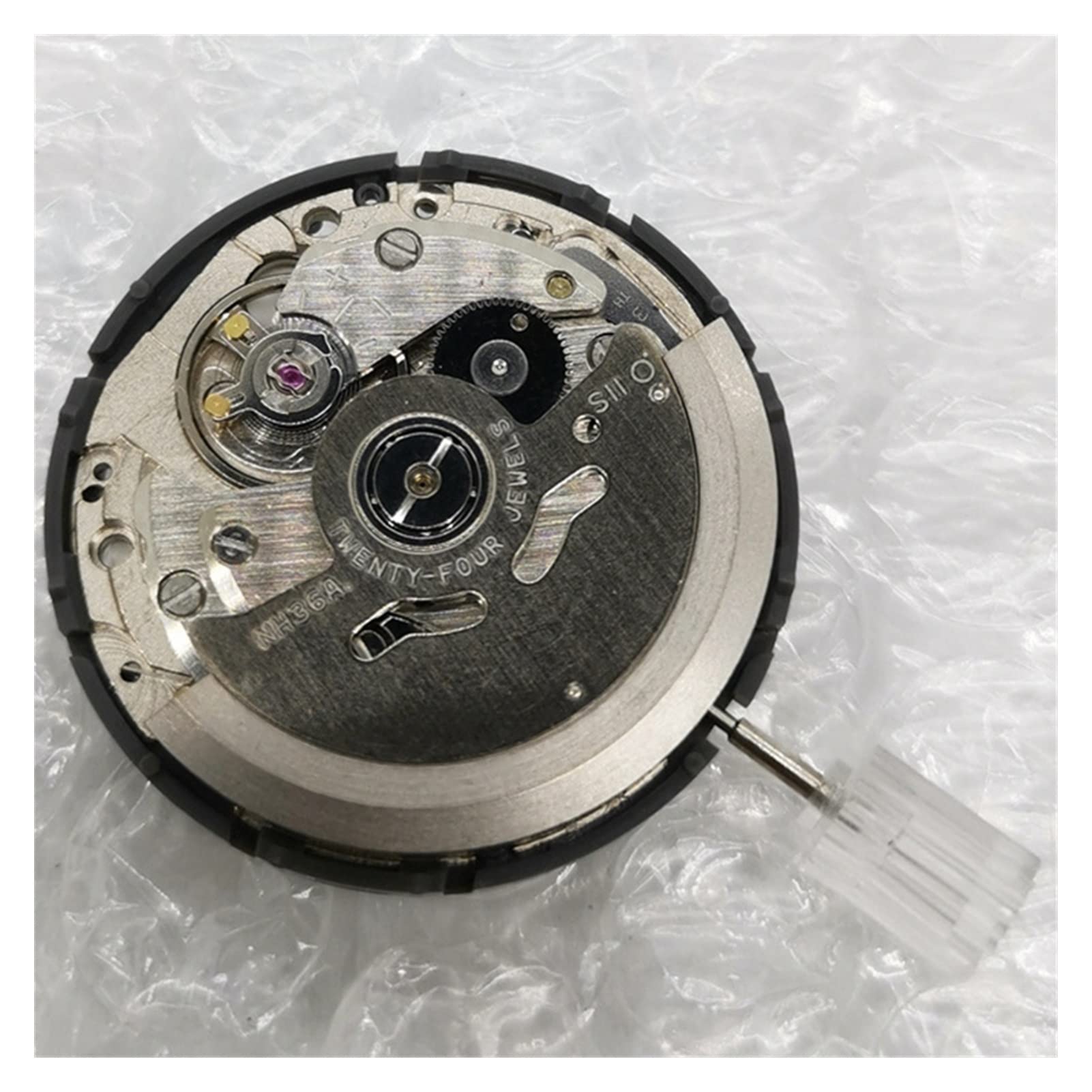Movimiento mecánico automático para Reloj de Pulsera con Ajuste de Fecha y día. Movimiento mecánico NH36. Repuestos y Accesorios para reparación de Relojes.