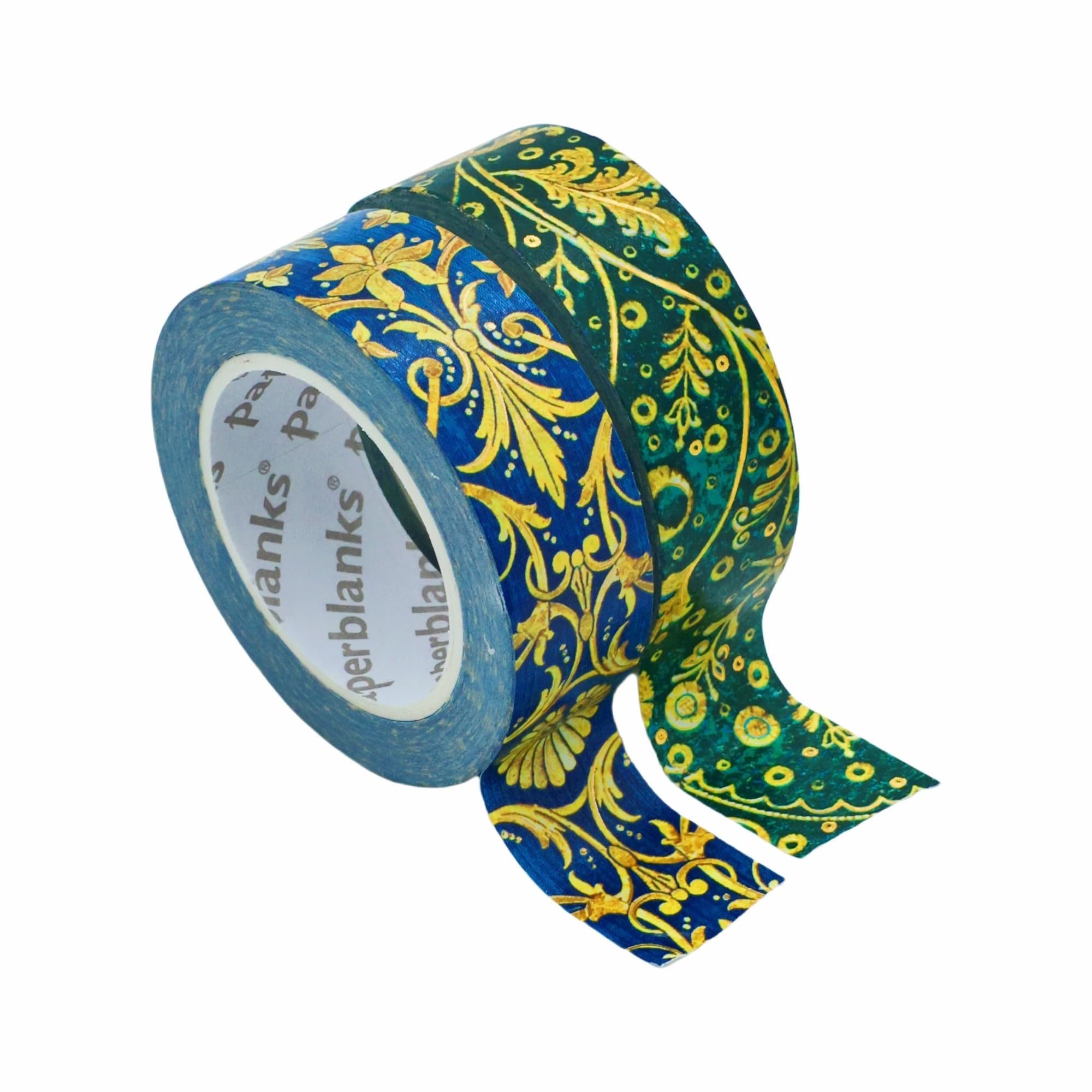 Emerald Flower/Silk Sky Washi Tape (Mixed Pack) (Paperblanks Washi Tape)