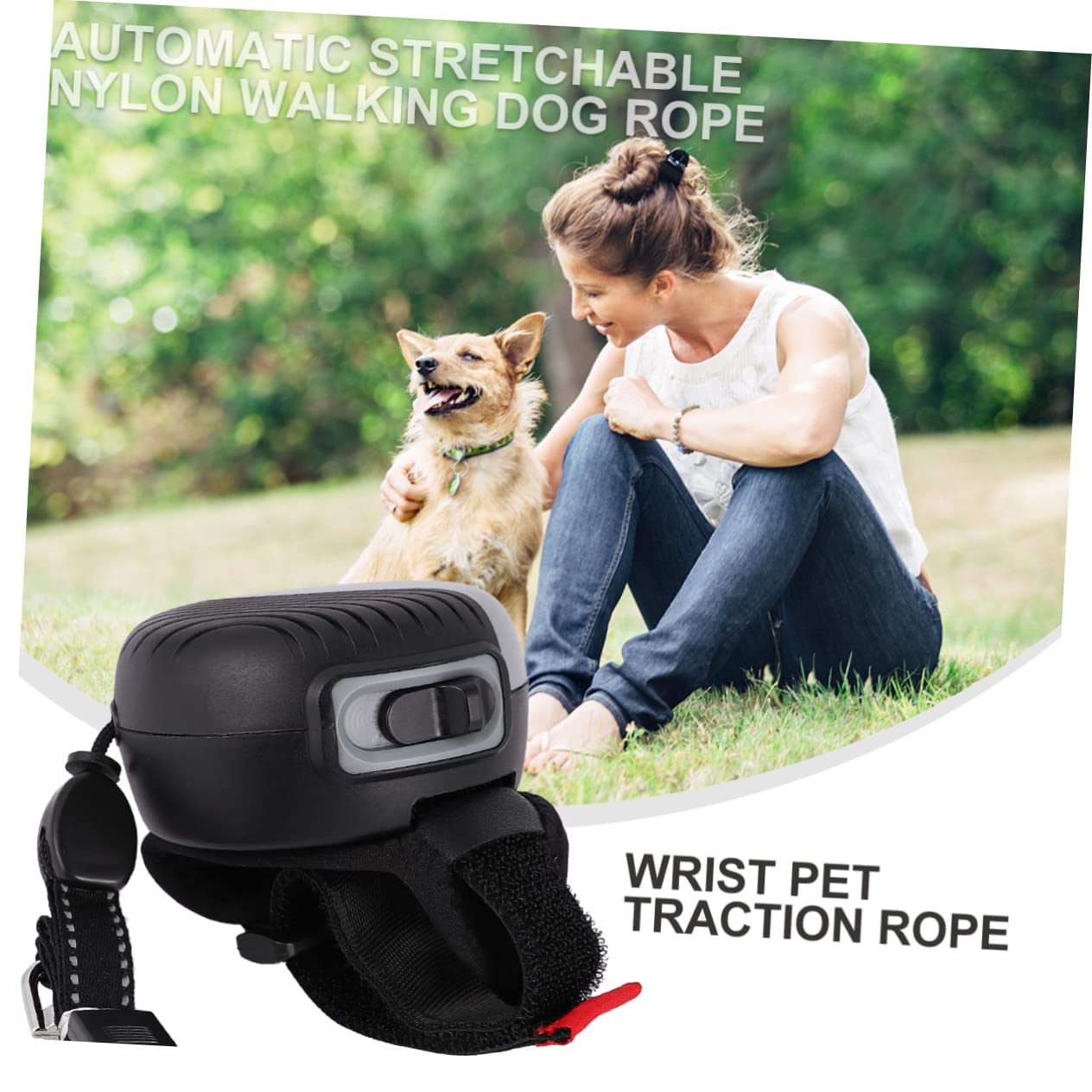 TOYANDONA Correa Retráctil Automática para Perros De Nailon Metros De Longitud para Paseos El Parque Mascotas Pequeñas