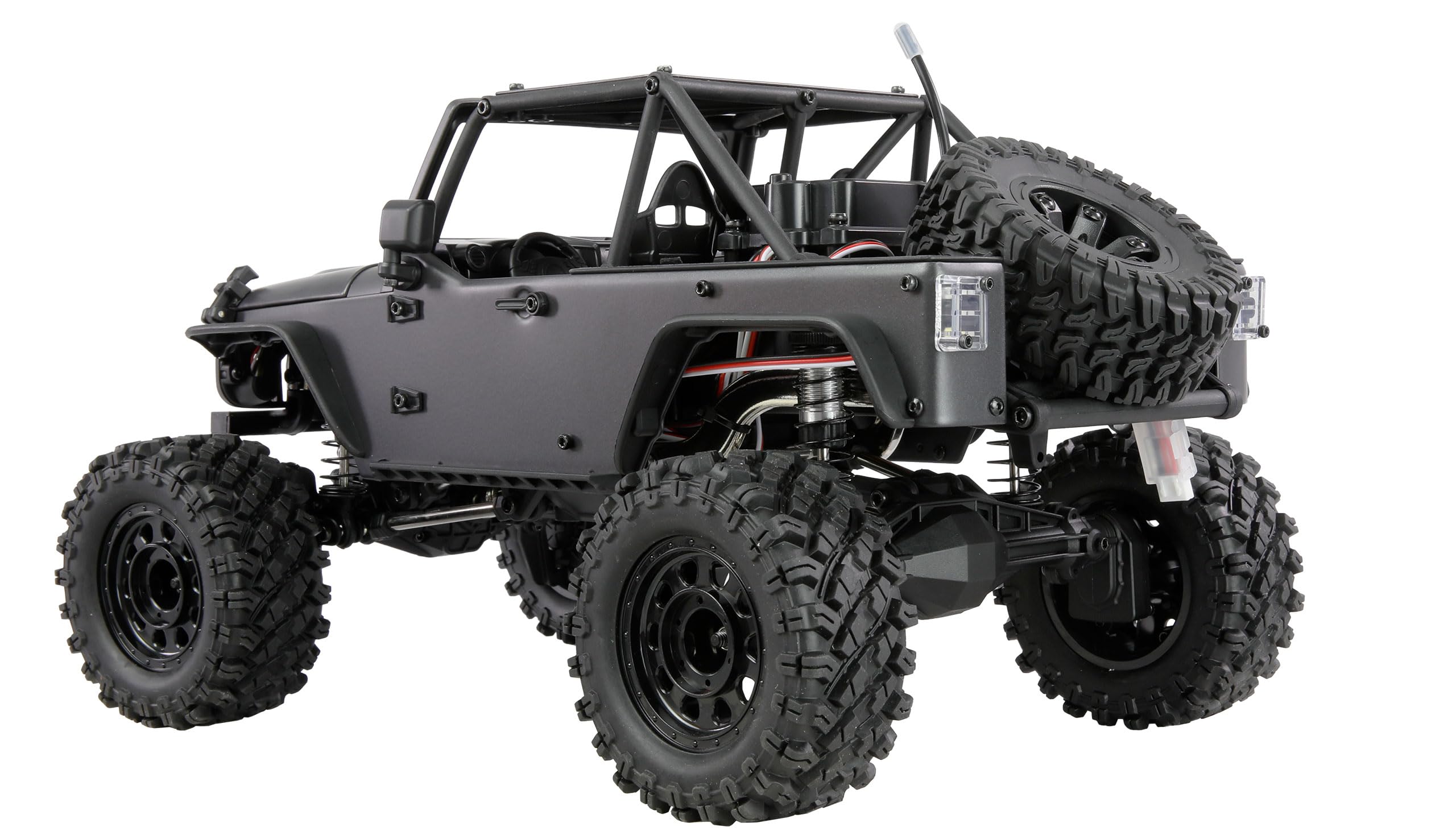 Amewi Hyper Go SC Scale Crawler Basic versione brushless 1:12 RTR antracite radiocomandato a distanza