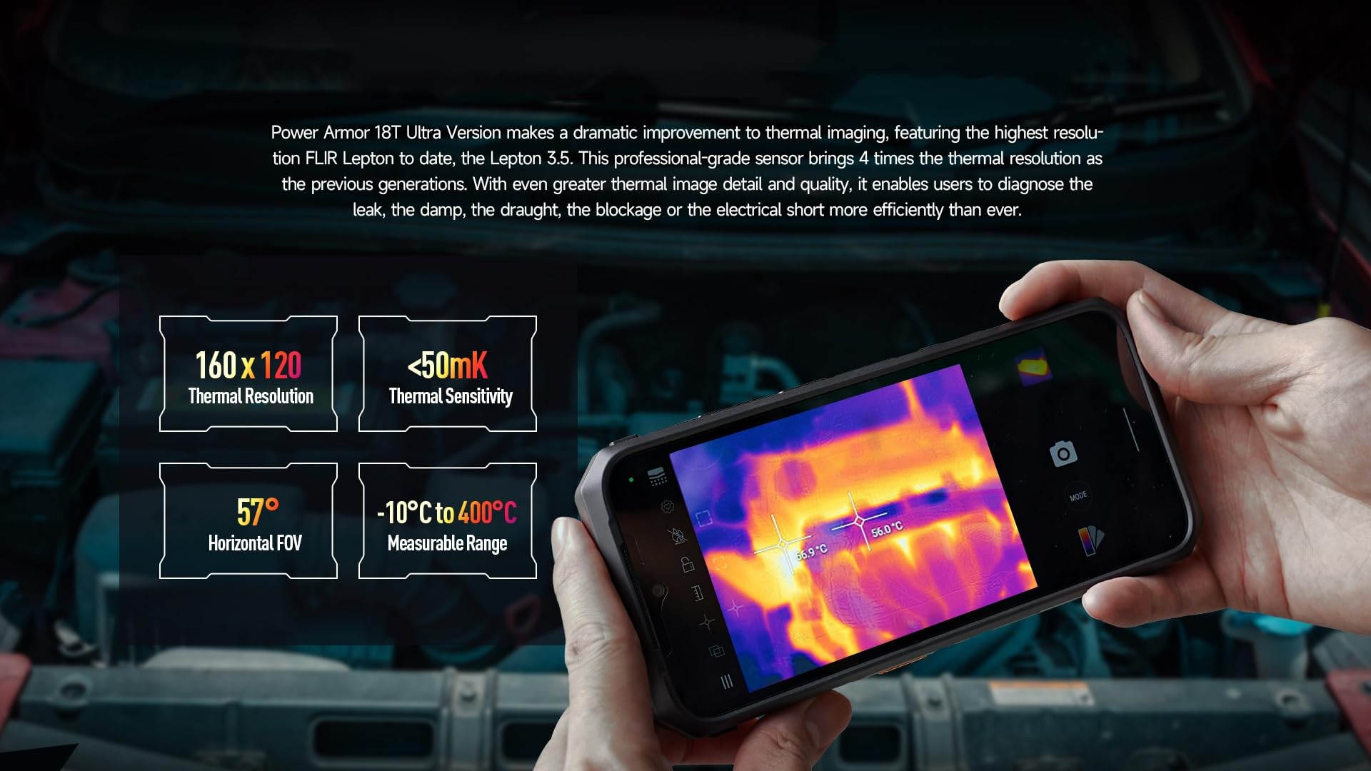 Ulefone Endoskop Kamera Zubehör – Wasserdicht, Mit Autofokus & LCD-Bildschirm