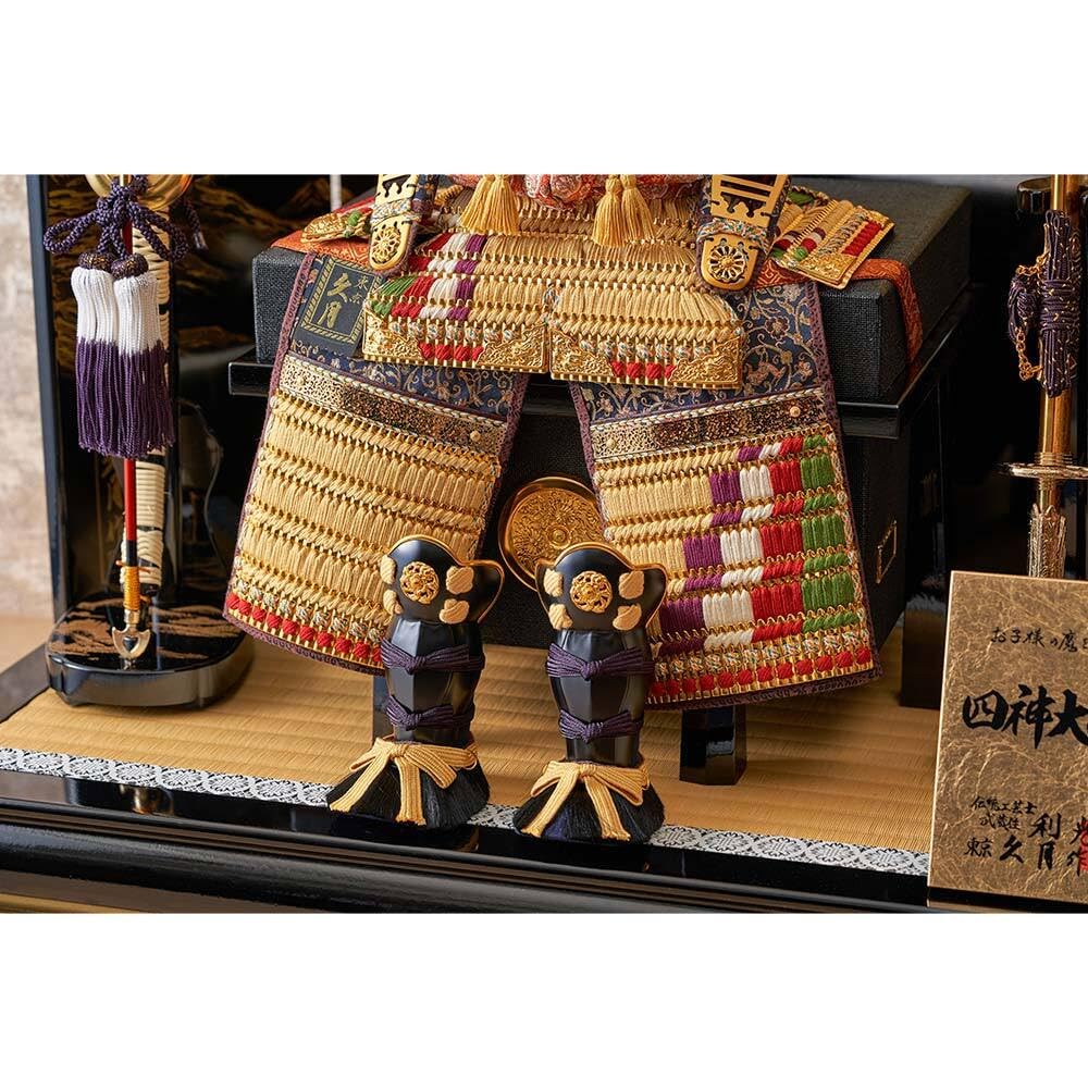 Amazon | 久月official 五月人形 四神之鎧飾り 4GR-Y6-Z | 鎧