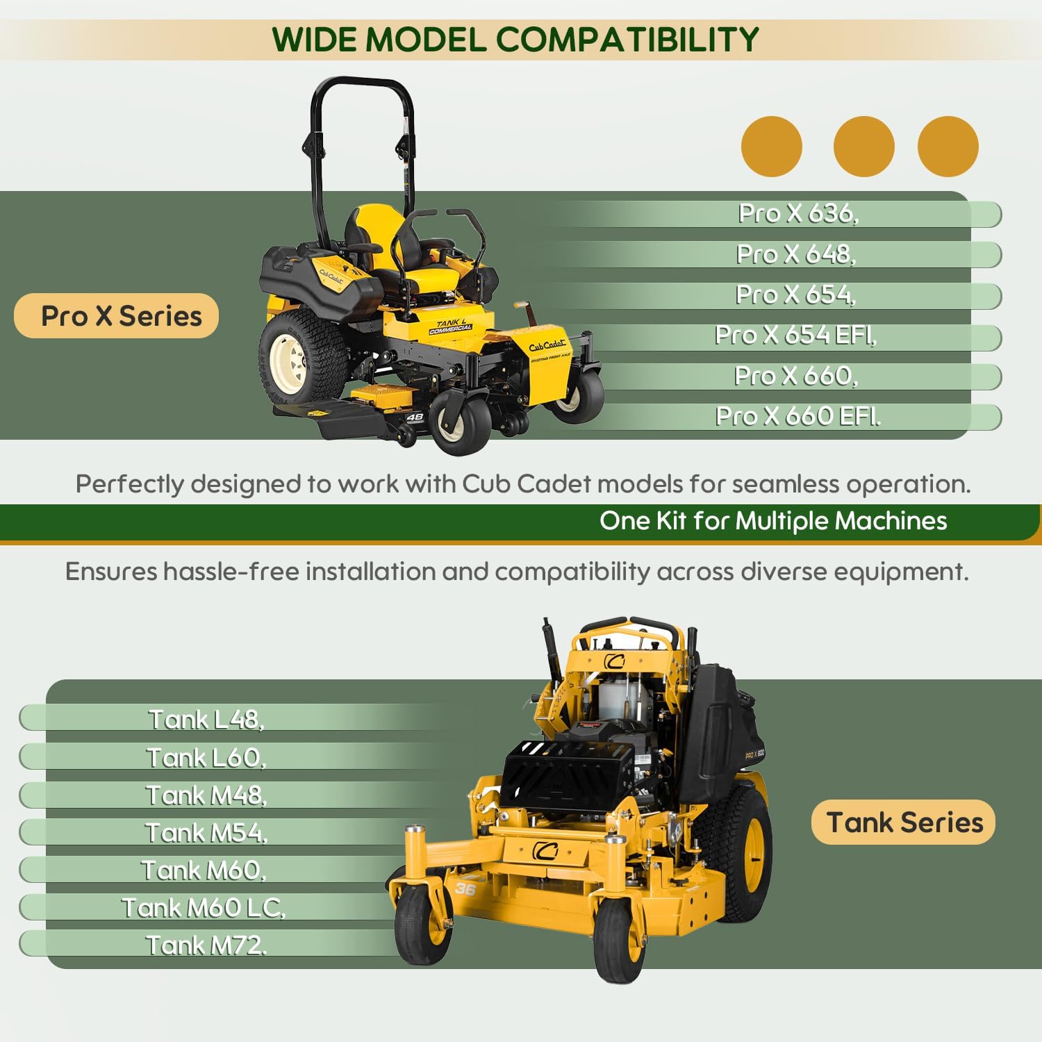 70525 BDP-10A Pump Overhaul Seal Kit, Replacement for Hydro-Gear, Fits for Ariens Models, Fits for Exmark Models, Replacement for HYI40-0807, 59203600, 105-6184, with Seals & Gaskets
