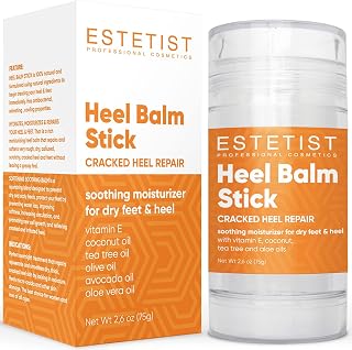Heel Balm Stick Cracked Foot Repair Foot Cream For Dry Skin Heels Soothing Moisturizer Callus Remover For Dry Irritated Feet With Vitamin E Tea Tree Oil Foot Care Treatment For Women And Men