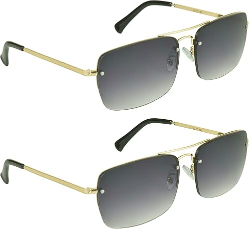 Miniatura 1 de proSPORT Gafas de sol de aviador, lentes de lectura tintadas, lentes completas, para hombres y mujeres, no bifocales