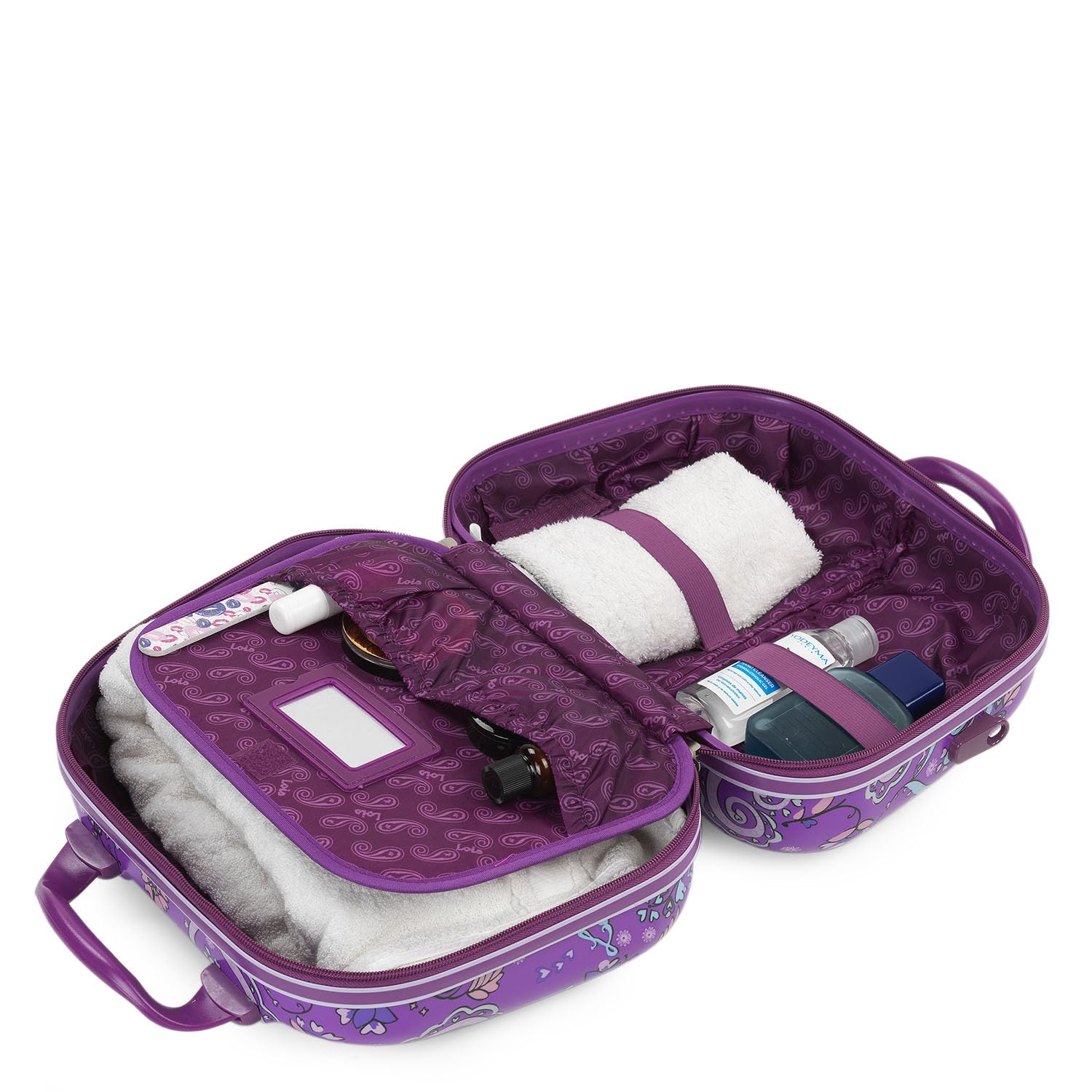 Beauty Case da Viaggio Donna e Uomo ABS/Policarbonato - Valigia Portare a
