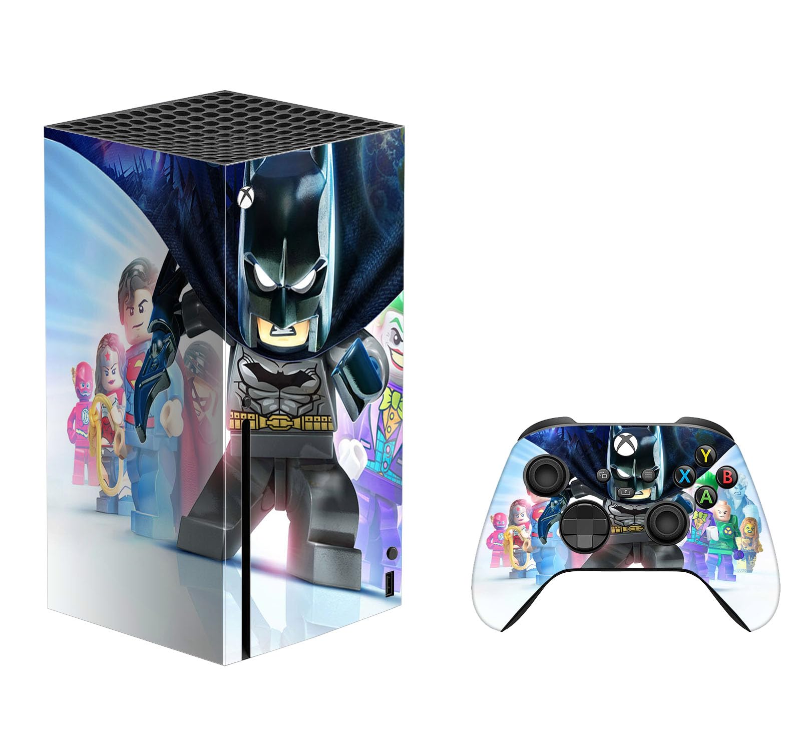GADGETS WRAP Printed Vinyl Skin Decal Wrap for Xbox Series X - Lego Batman 3 Beyond Gotham