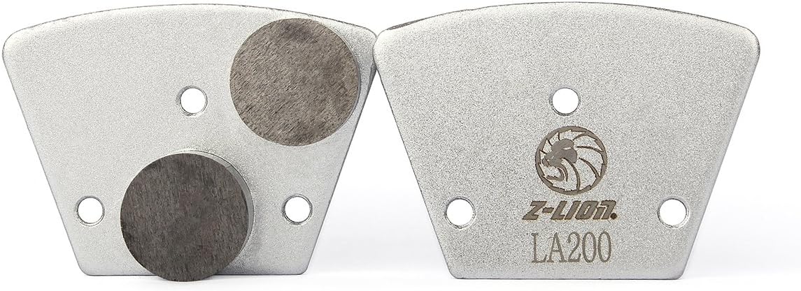 Metal Diamond Floor Grinding Pads 200 Girt for Concrete Terrazzo Floor Polishing Discs by Z-LION(3 Pcs/lot)