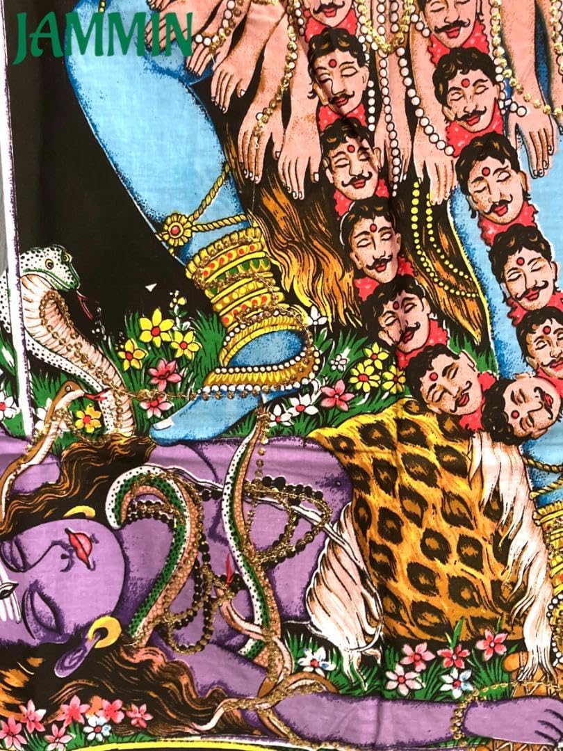 Amazon.co.jp: カーリー神タペストリーアジアンインド神シヴァ : ホビー