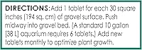 Vista 6 de API ROOT TABS - Fertilizante para plantas de acuario de agua dulce, 0.4 onzas, caja de 10