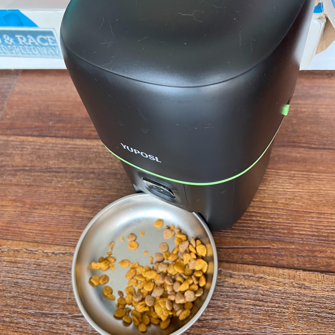 2L 5G Camera Pet Feeder Automatic Cat Smart Food Dispenser Auto Dog Slow Food WIFI Timed Quantitative Video Food Feeding Bowls photo review