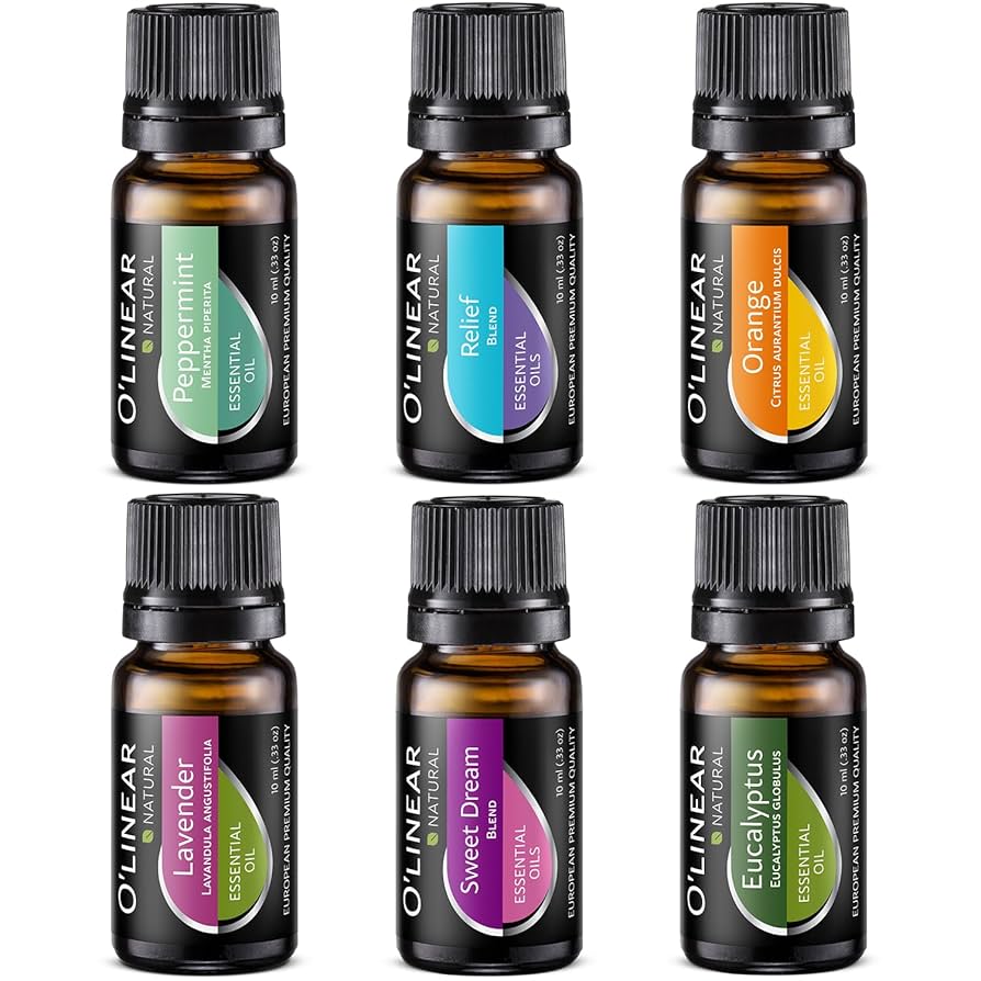 あいうえと Amazon.com: Essential Oils Set - 4 Oils & 2 Blends, Top 6