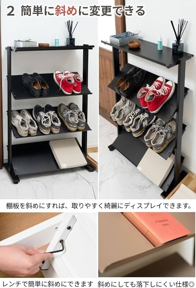Amazon｜オープンラック スチールラック 収納棚 2way シェルフ
