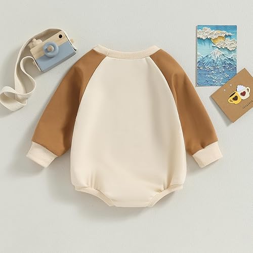 Miniatura 6 de Engofs Sudadera de manga larga para bebé recién nacido, 0, 3, 6, 12, 18 meses, ropa de otoño e invierno