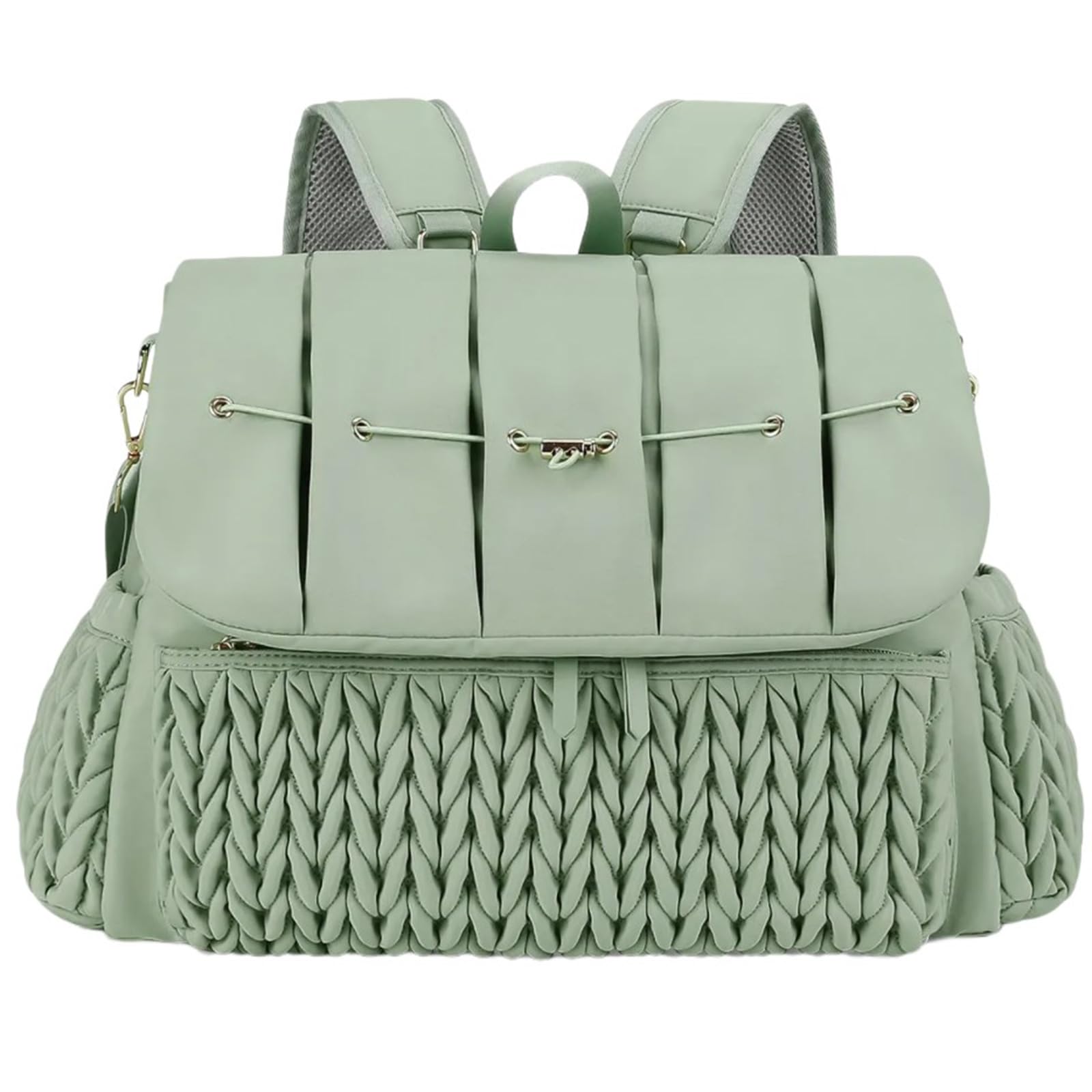 Borsa per pannolini multifunzionale zaino con fasciatoio borsa per pannolini da viaggio pieghevole di grande capacità borsa per pannolini multifunzionale