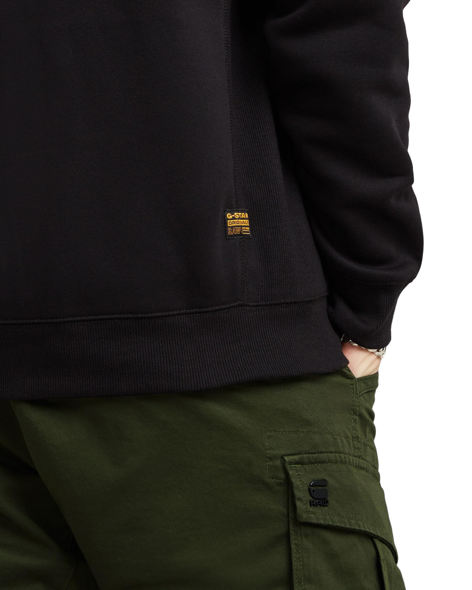 G-STAR RAW Premium Core Hdd Zip Sw Ls Bluza z kapturem Mężczyźni