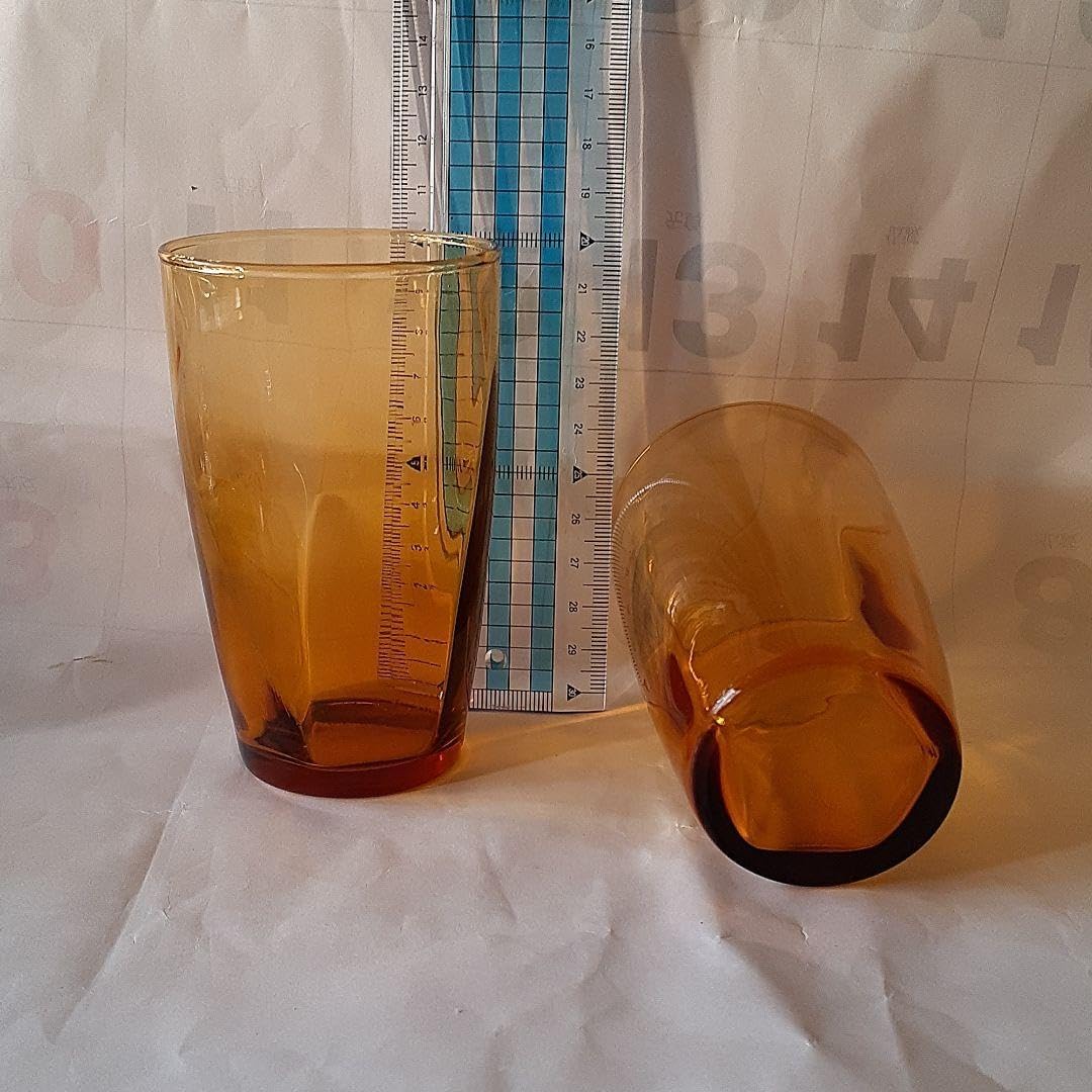 レトロのアデリアの 色付きコップ5個セット