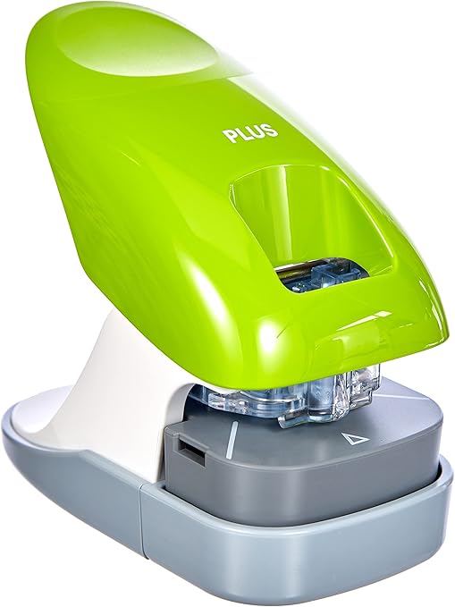 Plus Corporation StapleFree Stapler, Green (SL112AEU GR