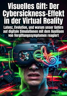 Visuelles Gift: Der Cybersickness-Effekt in der Virtual Reality: Latenz, Evolution, und warum unser Gehirn auf digitale Simulationen mit dem Auslösen von Vergiftungssymptomen reagiert
