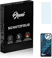 Vista 1 de Bruni Protector de pantalla compatible con Xiaomi Redmi K40, película protectora transparente (2X)