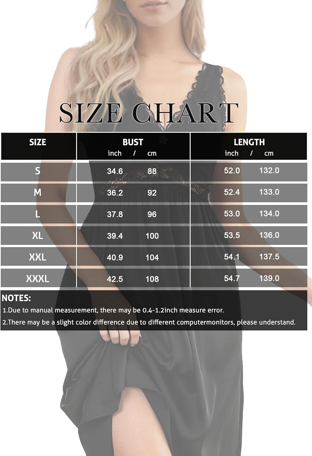 ALCEA ROSEA Women's Sexy Lingerie Sheer Mesh Babydoll Sleepwear Pajamas Lace V Neck Sleeveless Chemise Nightgowns - Image 6