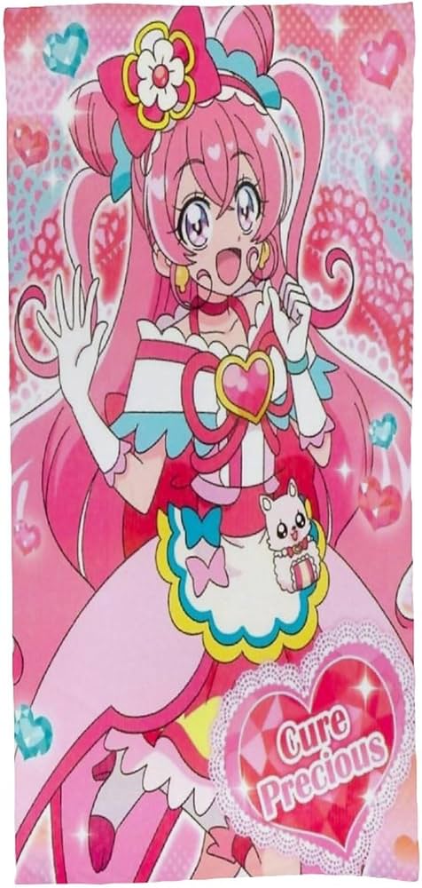 Amazon｜ふたりはプリキュアビーチタオルバスタオル速乾タオル大サイズ