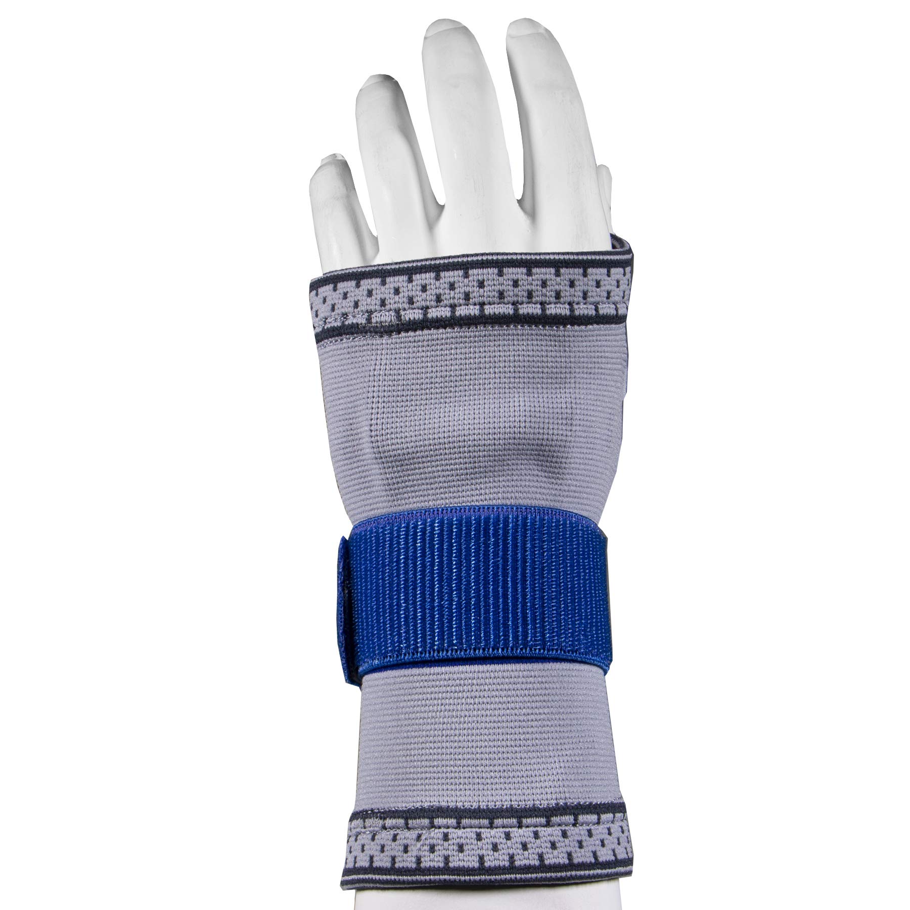 Elastic Wrist Support Compression Sleeve with Encircling Strap, X-Small