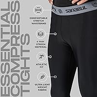 Vista 5 de malla protectora para entrenamiento de Jiu Jitsu y base de compresión. Para hombre.