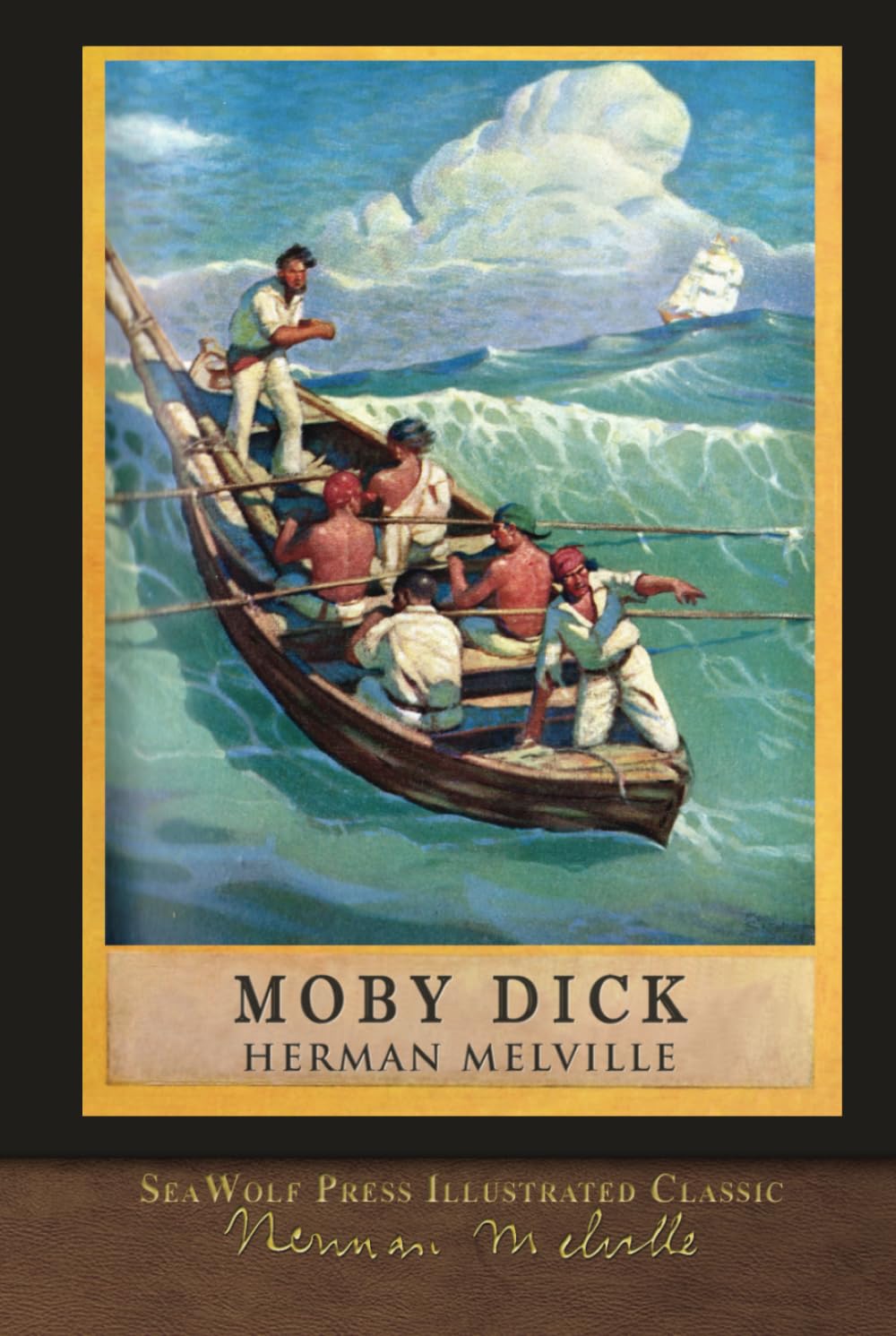 Moby DIck: SeaWolf Press Illustrated Classic      Hardcover – October 19, 2024