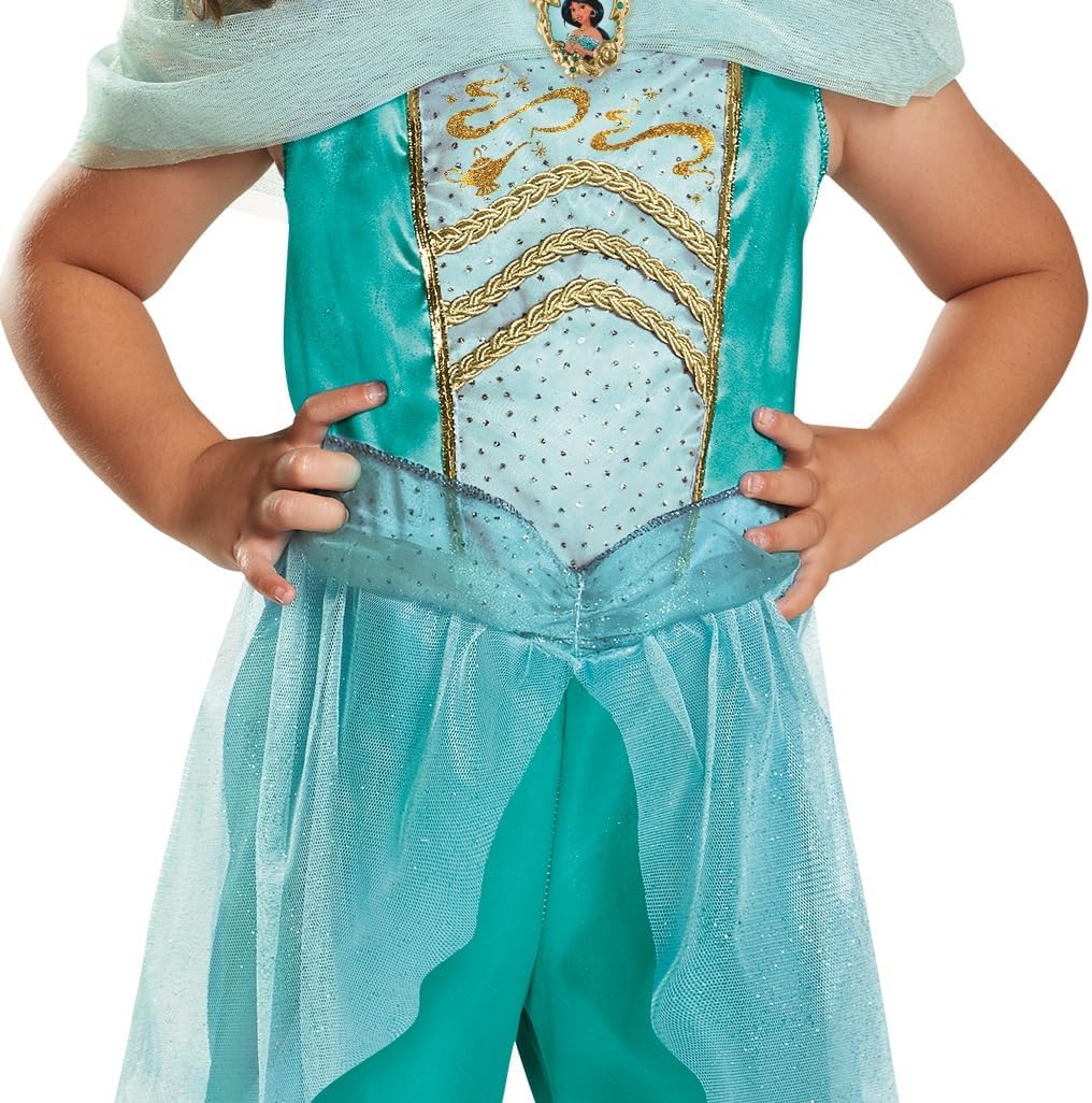 Disguise girls Disney Princess Jasmine Classic Toddler Girls' Costume - Image 3