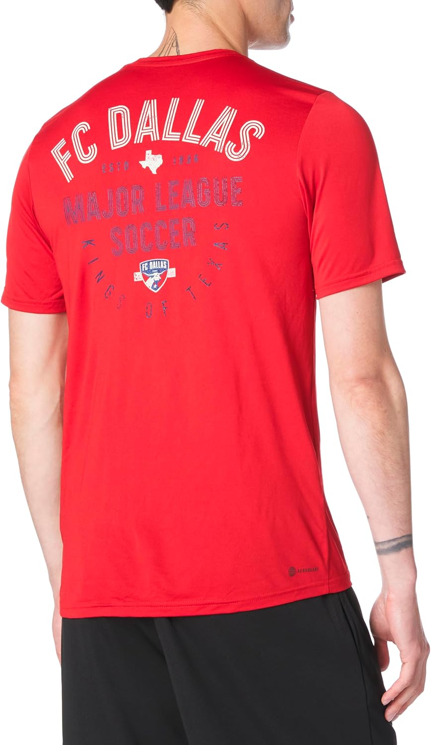adidas Men's Fc Dallas MLS Short Sleeve T-Shirt