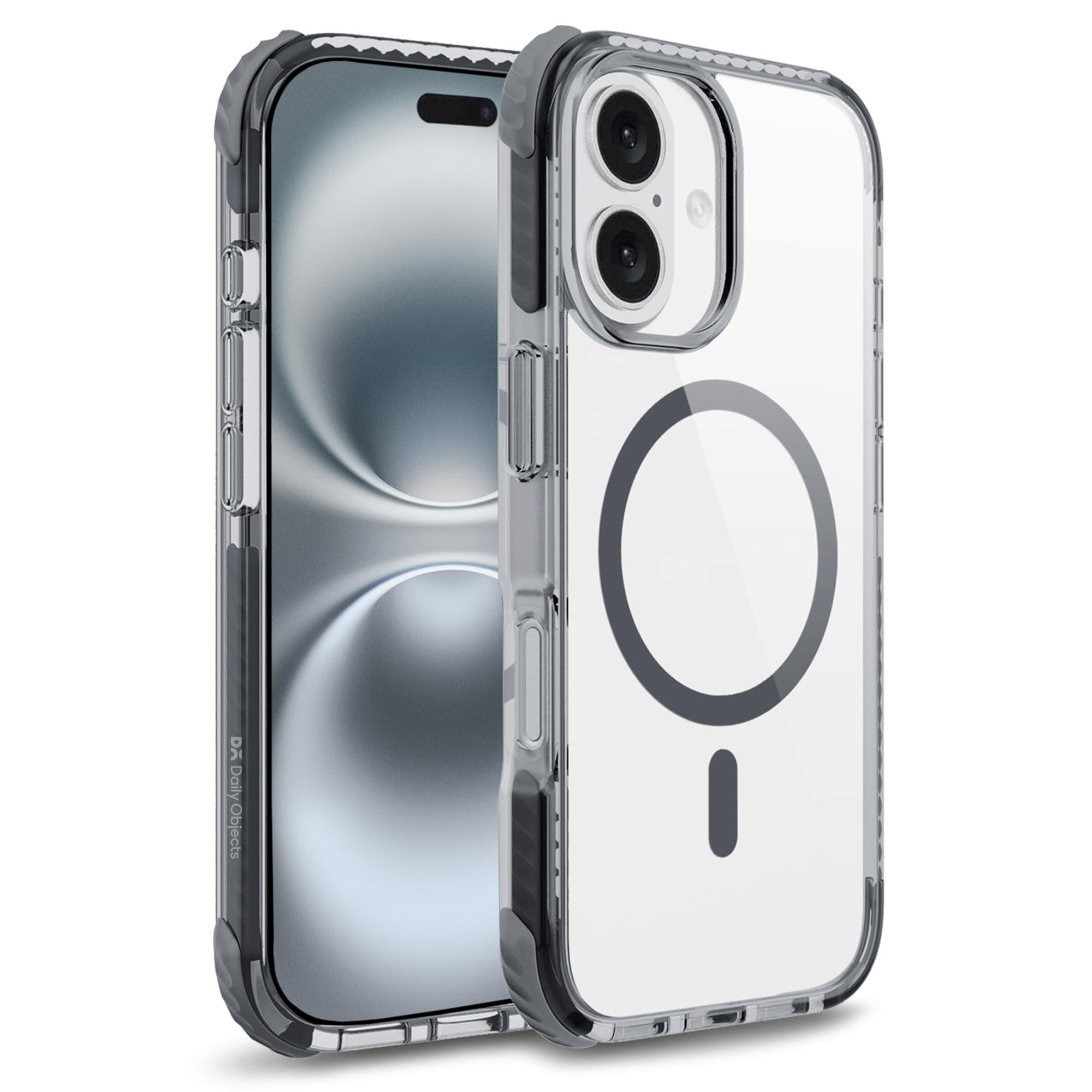 DailyObjects iPhone 17 Clear Case - MagSafe & Protection -11