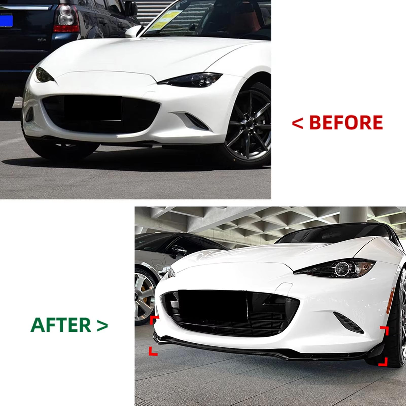 Przedni Zderzak Spojler Wargowy do MX-5 Miata ND 2016+