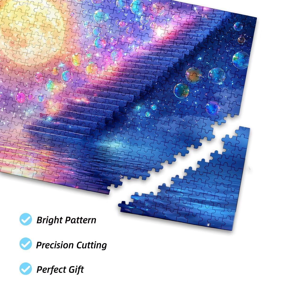 Puzzle 6000 Piezas Fantasía Puzzles Luna Medidas 179x105cm Rompecabezas para Adultos Entretenimiento Creativo, Divertido Clásico Rompecabezas Juguetes Educativos Regalos Originales para Mujer C-15