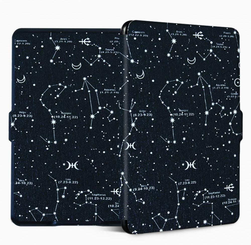 Kindle E-Book Leather Case Kindle Paperwhite 4 [10Th Generation-2018] Ultra-Thin Sleep