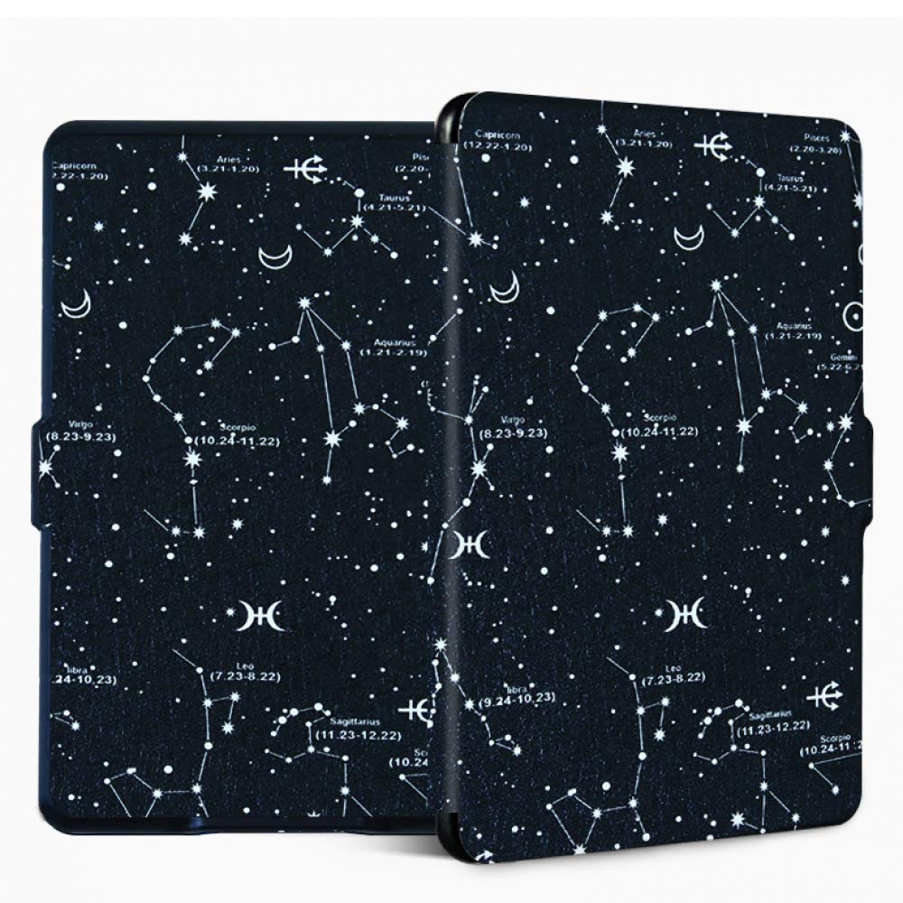 Kindle E-Book Leather Case Kindle Paperwhite 4 [10Th Generation-2018] Ultra-Thin Sleep