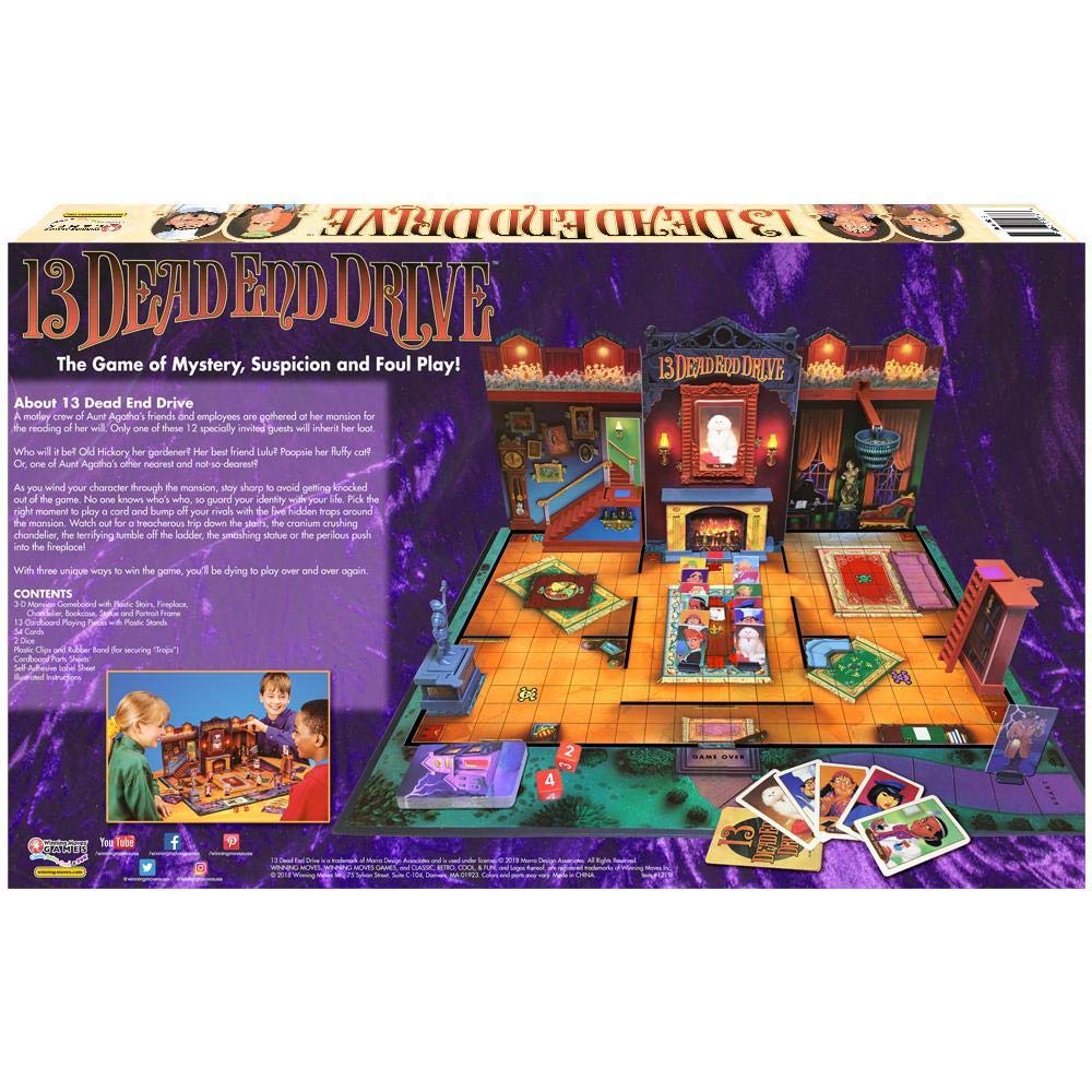Amazon.com: GeauxDat 13 Dead End Drive Board Game - 25th