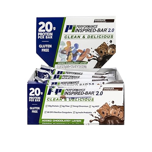 Miniatura 14 de Performance Inspired Nutrición - Barra de proteína 2.0 - Contiene - 0.71 oz de proteína - Fibra 6G - 0.14 oz MCT - 1 mil millones de probióticos CFU