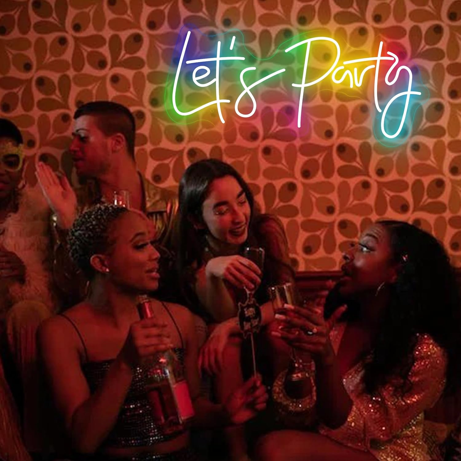 Good Vibes Neon Signs for Wall Deco,17.7*10 inches Led Neon Lights Signs with Dimmable, USB Operated Pink Good Vibes Neon Lights Sign,perfect for Girls Room,Bedroom, Birthday Party, Wedding, Pub Bar, Shop, Room, Gifts