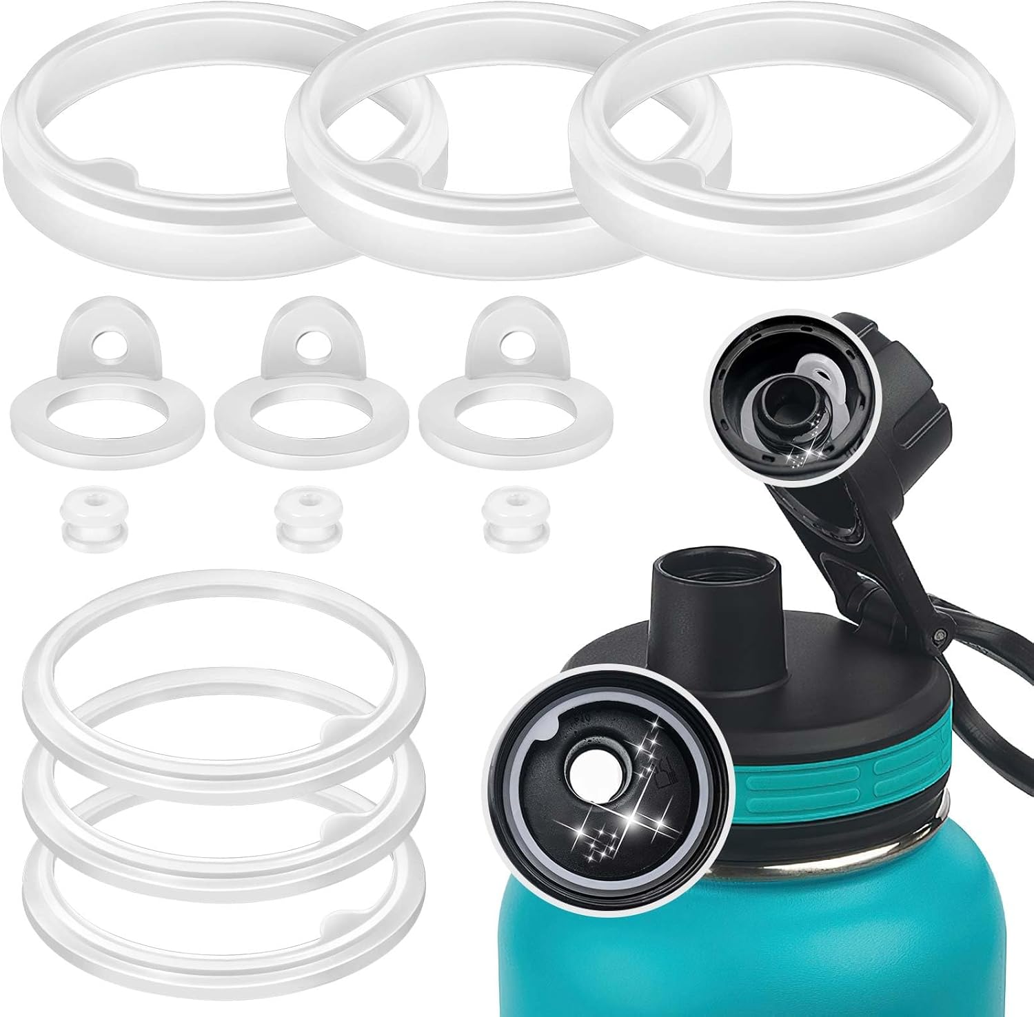 Mbotnee Lid Gasket Replacement for Thermoflask & Takeya