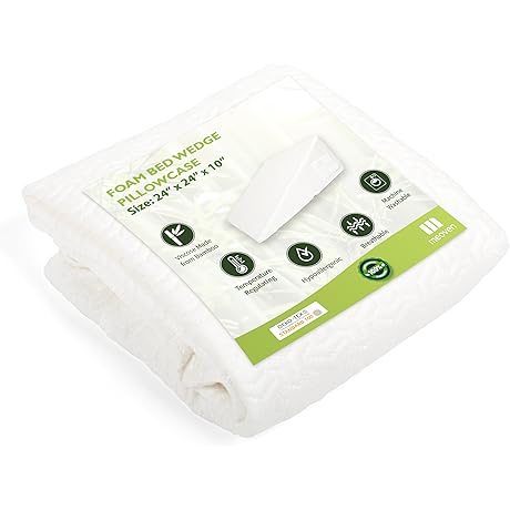 Wedge Pillow Cover 24x24x10: Perfect Comfort and Protection for Your Bed Wedge Pillow