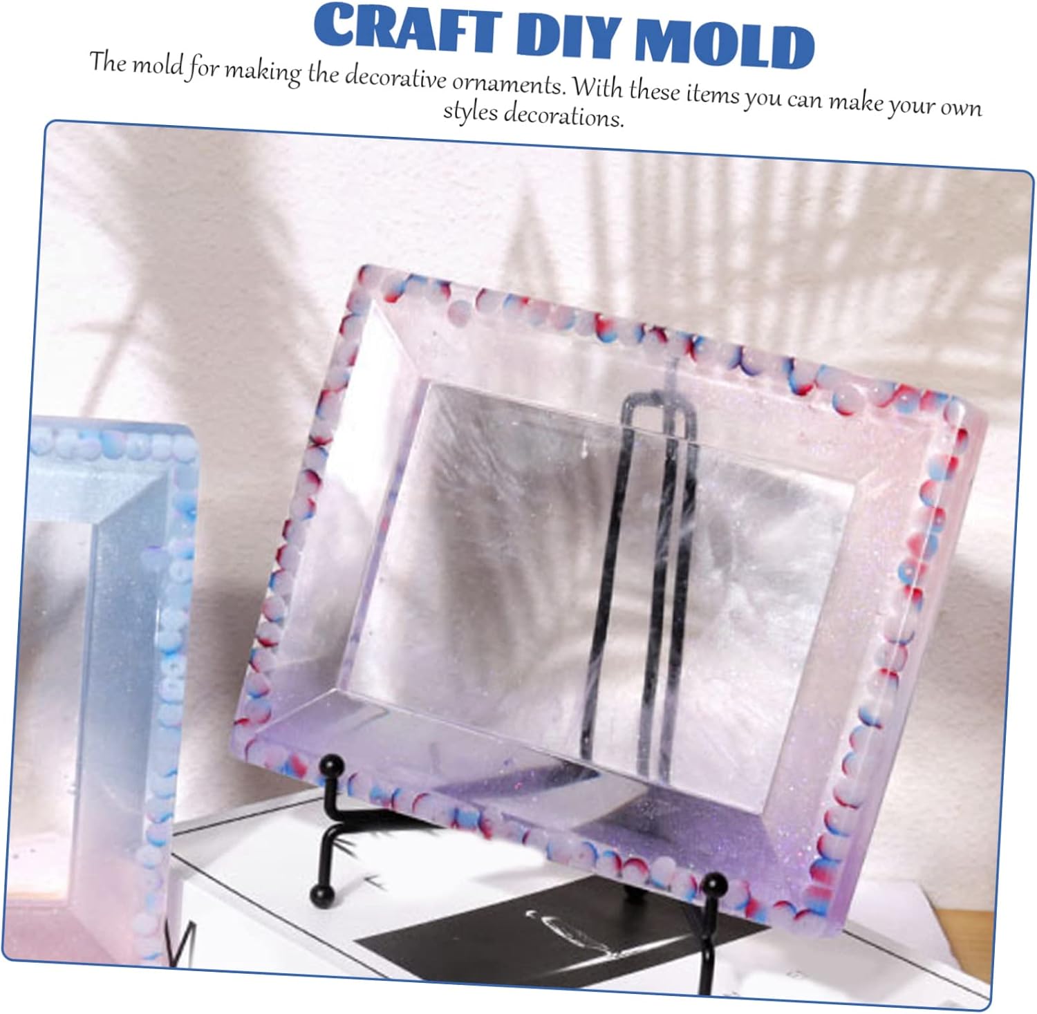 Frame Molds Photo Frame Making Supplies Resin Casting Molds for DIY Arts