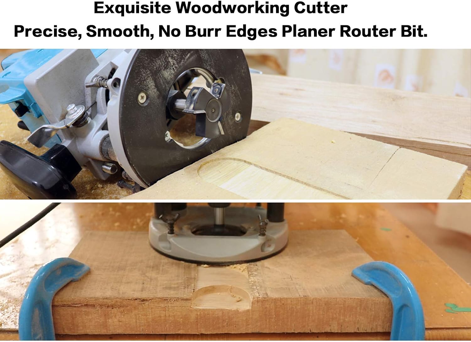 Prоduсt Dеаl CNC Spoilboard Surfacing Router Bit, 1/2 Shank 2” Cutting Dia Replaceable Blade Slab Flattening Grooving T-Slotting Woodworking Milling Cutter Tools by ROOCBIT