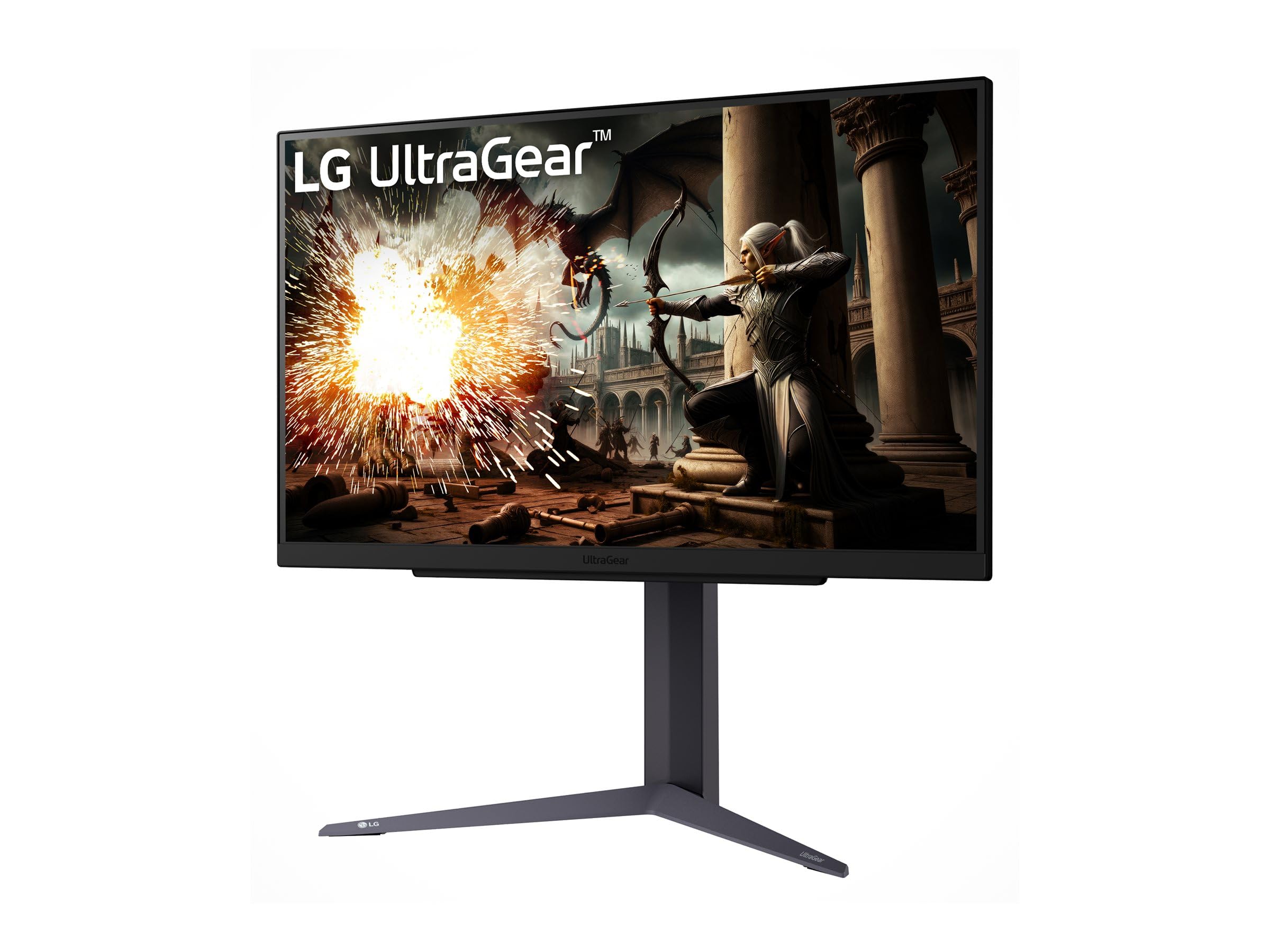 LG Ultragear™ 27GS75Q-B.AEU 27" Gaming PC Display - Panel IPS o rozdzielczości QHD (2560x1440), 1ms 180Hz (200Hz O/C), sRGB99% (CIE1931), AMD FreeSync, kompatybilny z NVIDIA G-Sync