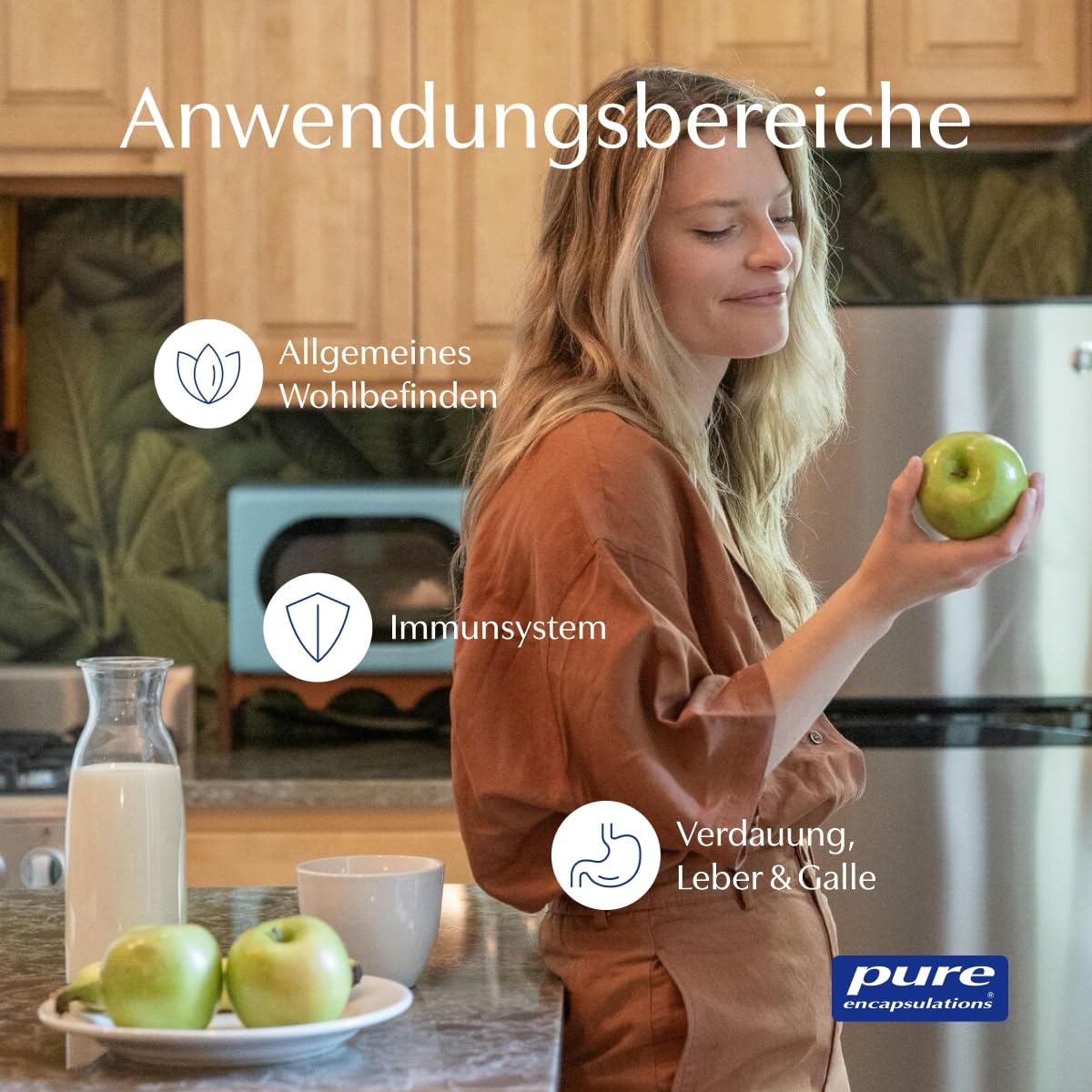 Pure Encapsulations - Curcumin mit Bioperine - Kurkuma Extrakt - Unterstützt Verdauung & Leberfunktion - 120 Kapseln