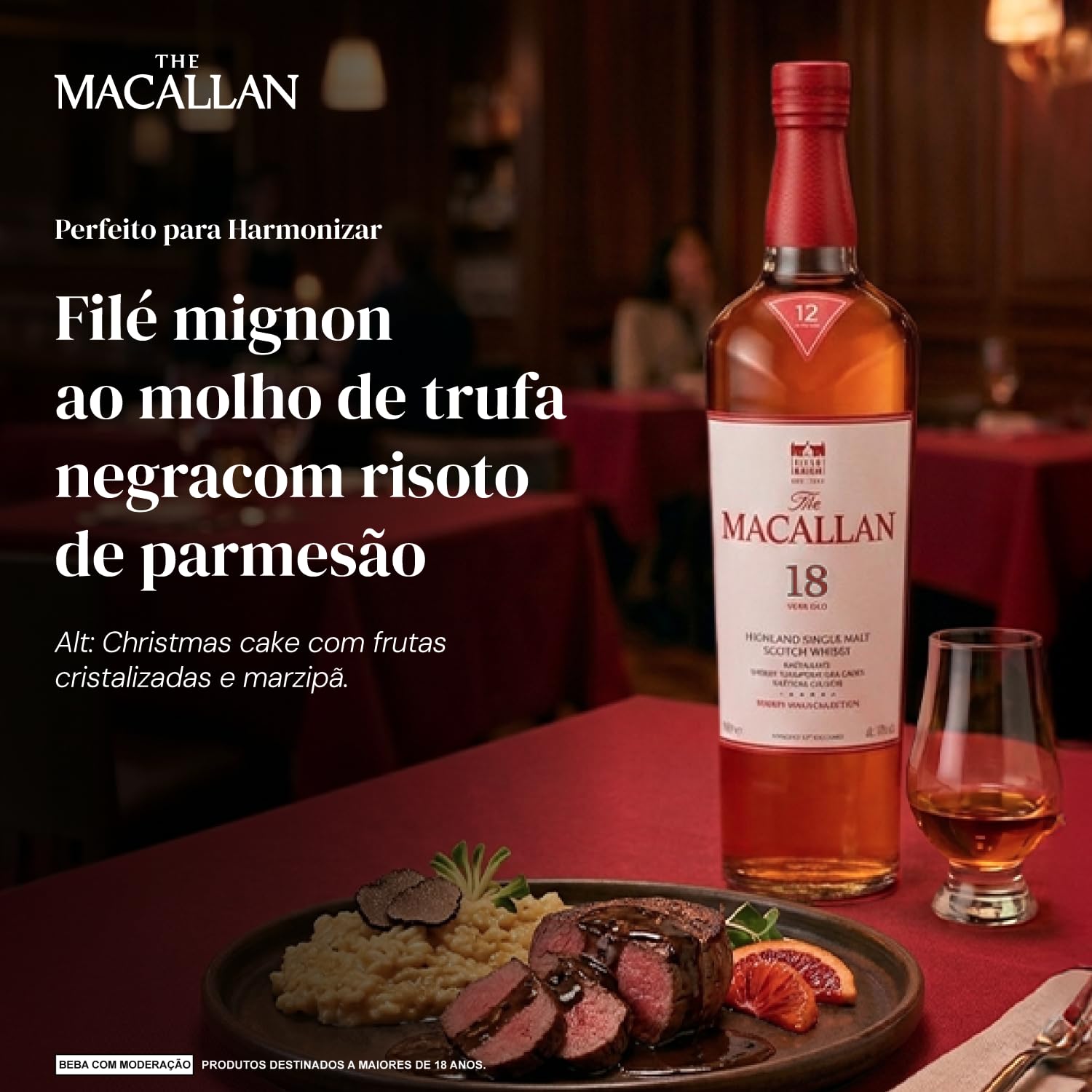 Macallan 18 Años Sherry Oak Whisky Single Malt Escocés 70cl
