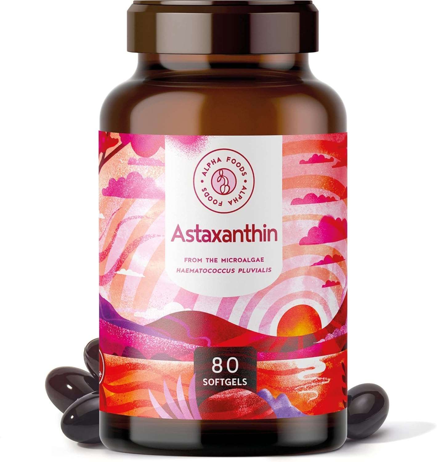 ASTAXANTINA Pura 1,2mg 80 capsule vegan (2 mesi di fornitura