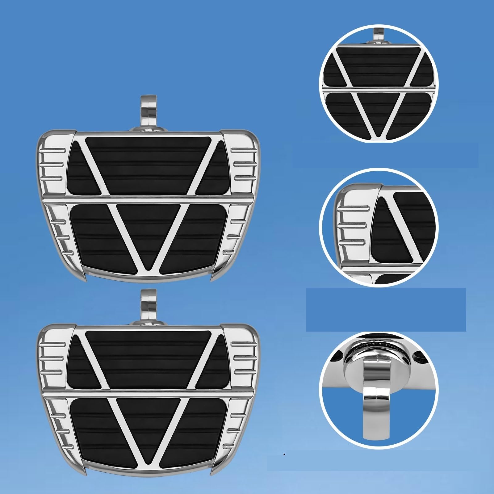 Estriberas Plegables Estribos ajustables para motocicleta | Estribos ajustables para motocicleta estriberas de carretera para bicicleta aptas para para para para